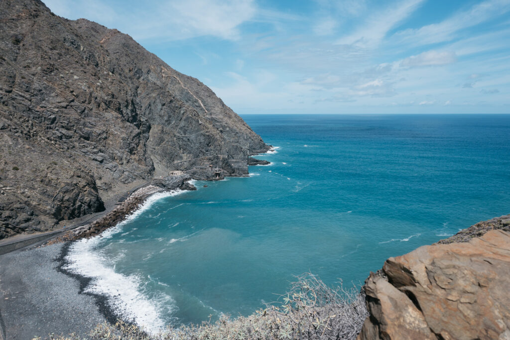 playa de vallehermoso la gomera hiking