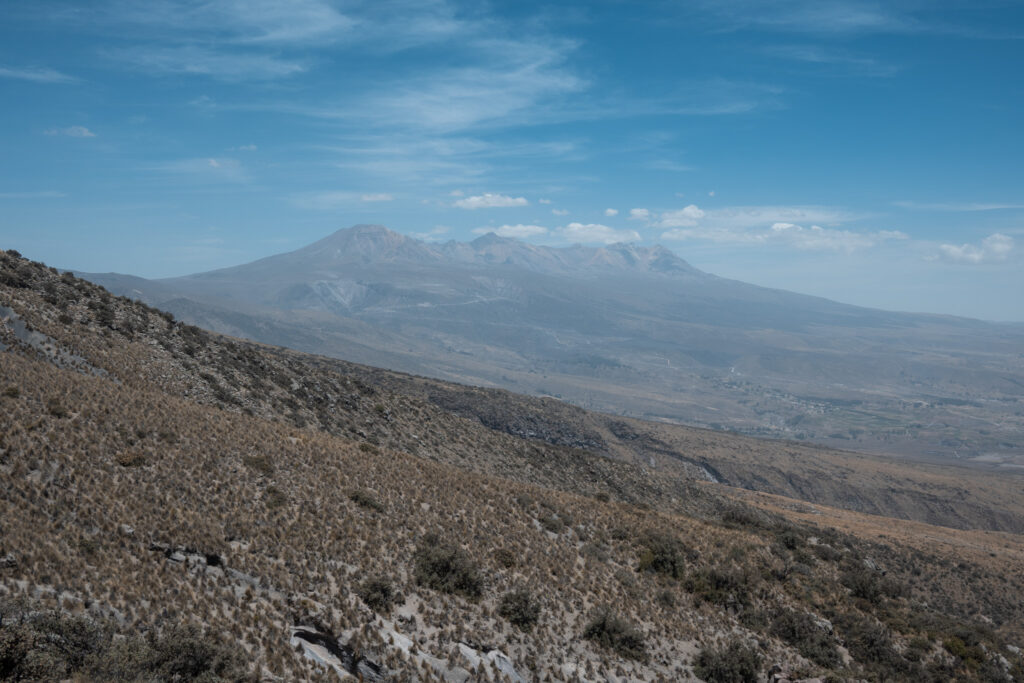 misti volcano hiking guide arequipa