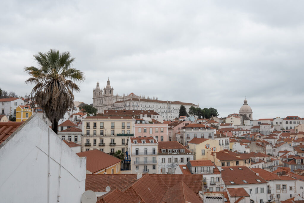Miradouro de Santa Luzia Lisbon Portugal
