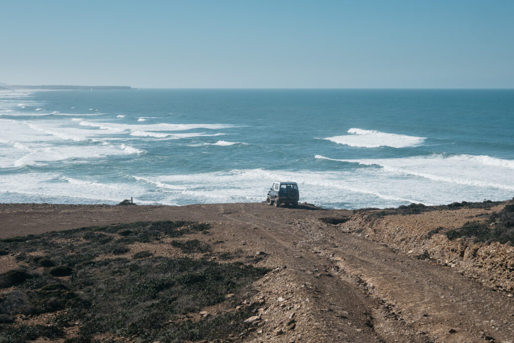 Fishermen's trail guide hiking praia do canal