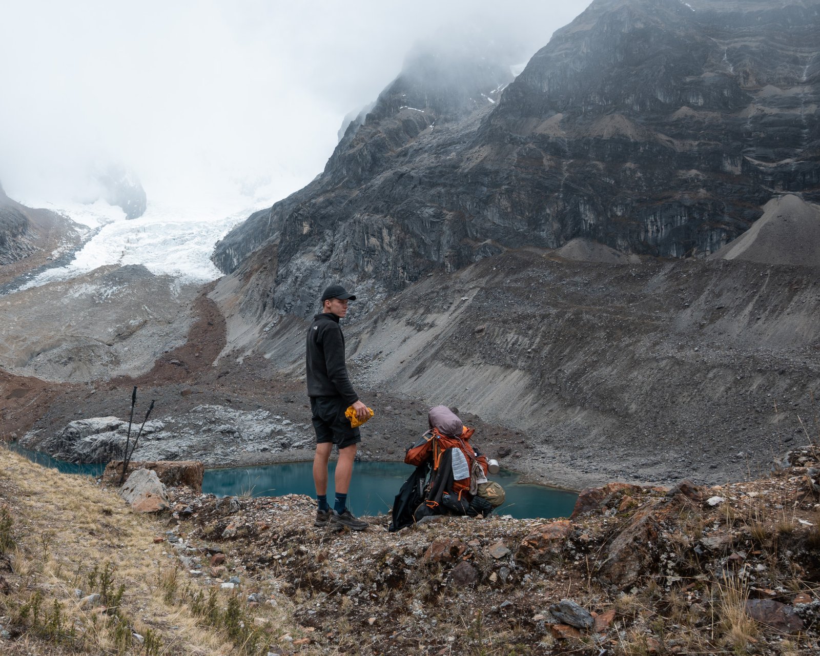Touching The Void Huayhuash map