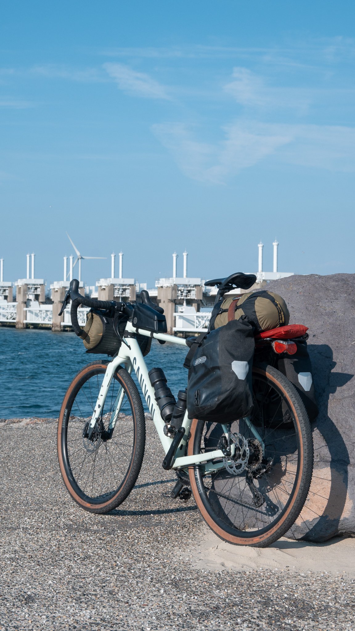 bikepacking cycling in zeeland