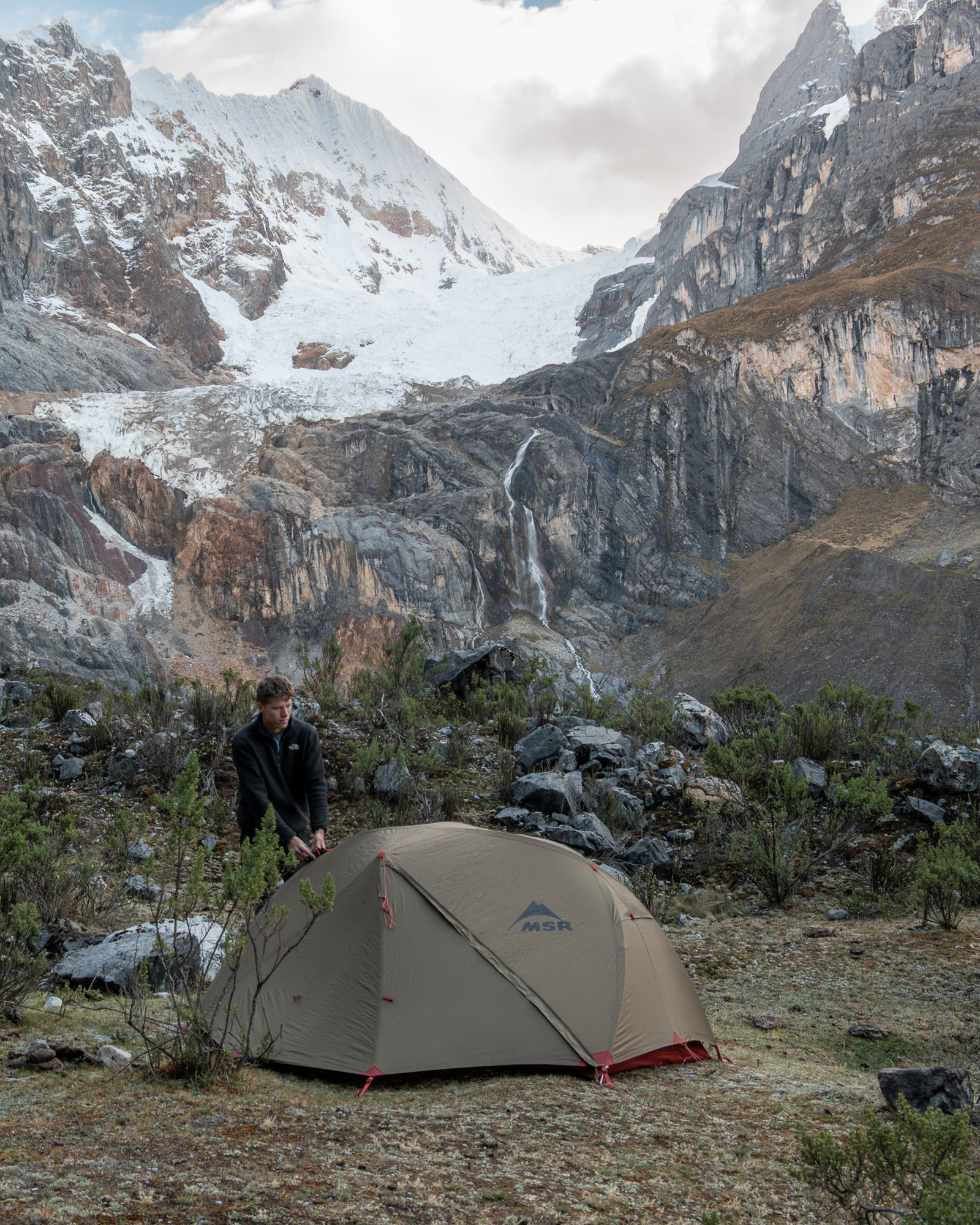 Huayhuash Trek Solo wild camping