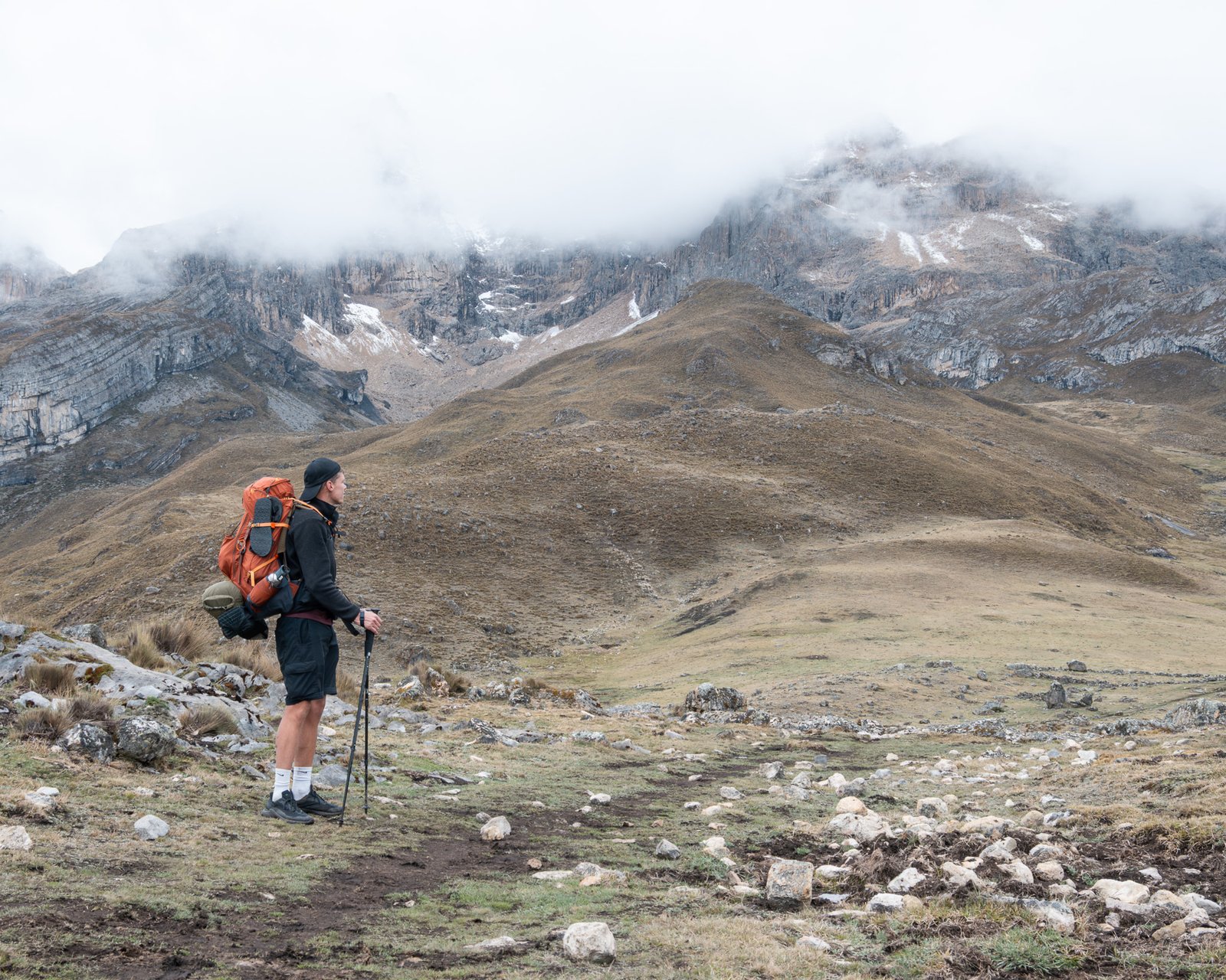 huayhuash trek solo itinerary route